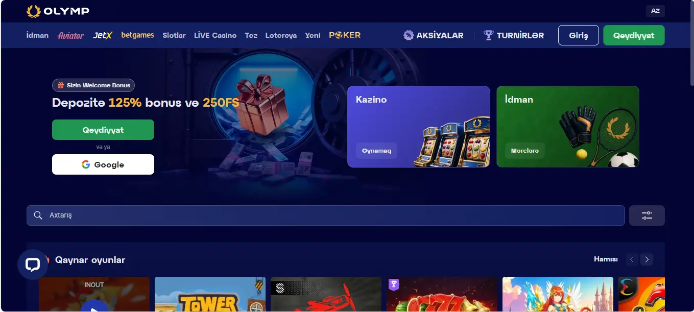 Olymp Bonus Offers